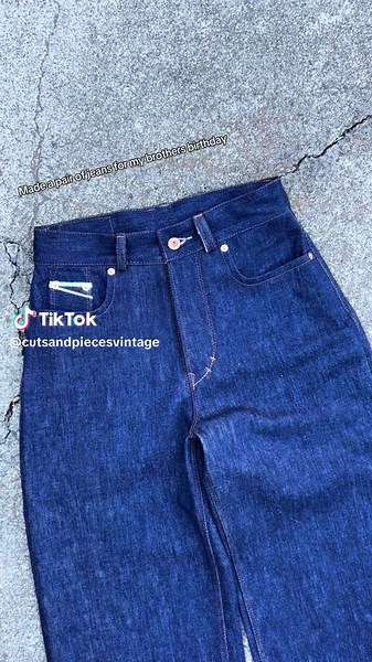 Unique Vintage Selvedge Denim Jeans for Special Occasions