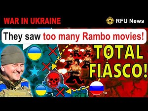 This Is Embarrassing. Drunk Russian Soldiers Charge Blind and Die. | RFU News