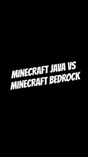 minecrafr java vs minecraft bedrock #minecraft #musica #minecraftmemes #humor
