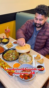 ‼️Best Momo & Hakka Spot in Scarborough🇨🇦 Craving proper street-style Indian Hakka Chinese in Toronto? This place hits different 🔥 From juicy steamed momos to classic Hakka chowmein — everything was packed with desi flavours. We also tried tandoori momos, achari momos, chilli paneer, crispy potato, veg fried rice, hot & steamy manchow soup, and crunchy spring rolls 😍 If you’re a true desi Chinese lover, this spot is a must-try!🙌 Street Momo❤️ 📍271 Old Kingston Rd, Scarborough🇨🇦 #punjabii