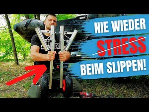 ⛔ 3in1 Slipräder + Rutenhalter + Geberstange | Schlauchboot transportieren | DUDI PRÄSENTIERT #8