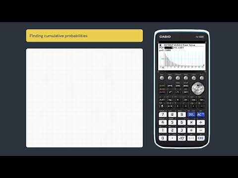 Calculate Geometric and Poisson Distribution Probabilities fx-CG50