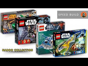 🧩 LEGO Star Wars Naboo Vehicles Collection – Speed Build Compilation