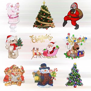 Christmas is upon us! ! Welcome Christmas 🎄 and feel the joy of Christmas soon 🎅 with these fun stickers, now free | Santa Claus &Christmas Sticker