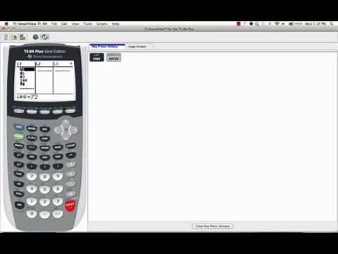 Standard Deviation and Variance on a Graphing Calculator