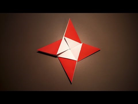 ✨ Origami 4-Pointed Star: Easy Instructions for Beginners