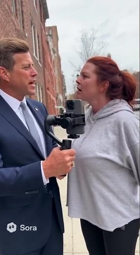 Karen Violates JFK’s Space During Sidewalk Audit in Boring, Oregon