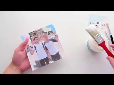 Foto Transfer Potch | Bilder auf Holz übertragen | Anleitung