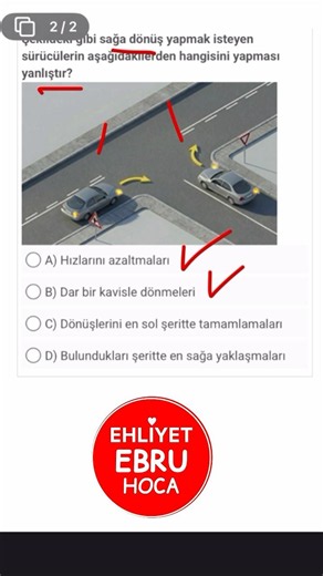 Ehliyet sınav soruları 2026/ #ehliyetebruhoca çıkmış ehliyet soruları/ Animasyonlu ehliyet soruları
