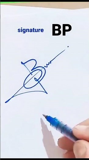 ✍️ B+P Signature Ideas | Free Online Calligraphy Signature Maker - & Autograph Creator ✨