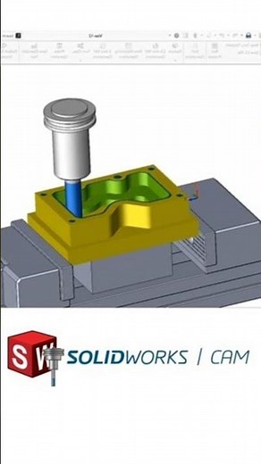 A Simple SOLIDWORKS CAM Workflow
