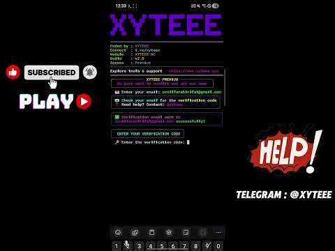 XYTEEE-XC Tools | Run Tutorial | Termux Video #programming #coding #code #python #xpages #xyteee