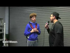 LAMELO BALL VIRAL FIRST INTERVIEW!