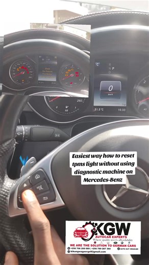 Reset TPMS Light on Mercedes-Benz Easily
