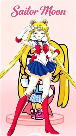 Dressing Up Sailor moon in Avatar Vorld 💖🔥#shorts #viral #gaming
