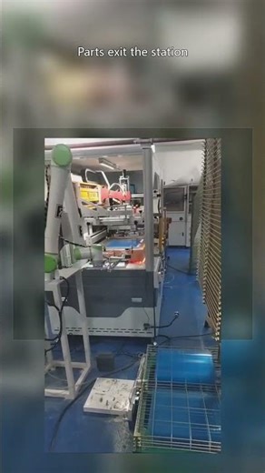 Screen printing unloading in a cleaner 15-second view