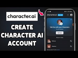 How To Create An Account On Character AI 2025 | Sign Up For Character AI And Start Interacting