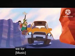 A Goofy Movie (1995) Reversed With Runaway Car :)