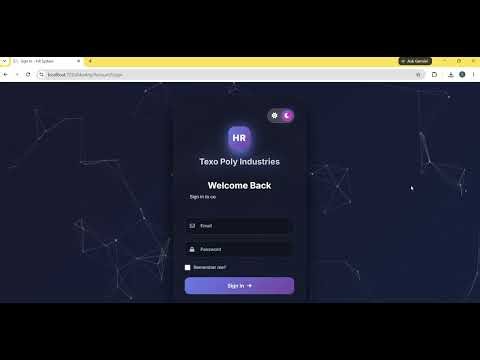 HR Management System in ASP.NET Core MVC & SQL Server | Source Code | Payroll, Attendance & Leave
