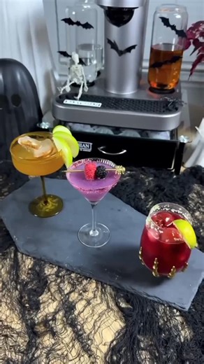 Bartesian on Instagram: "Beware… once you set up a self-serve cocktail bar, your guests may never leave 👻🍹"