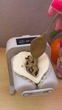 Automatic Dumpling Maker 😳 Make Dubai Chocolate Dumplings in Seconds! #dumplings