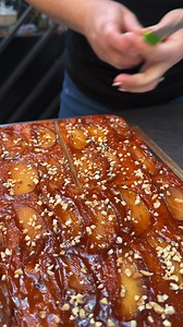 Upside Down Caramel Apple Cake 🍎🍰 | Chefclub GruB