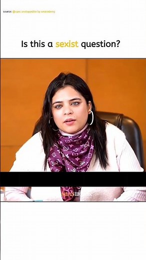 Sexist Question!!😲 Shrusti Jain | Upsc Interview