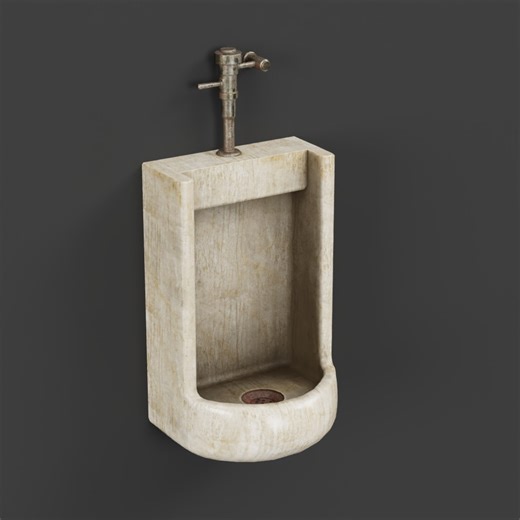 Abandoned Restroom Diorama | Asset Pack by Vertex Horizons