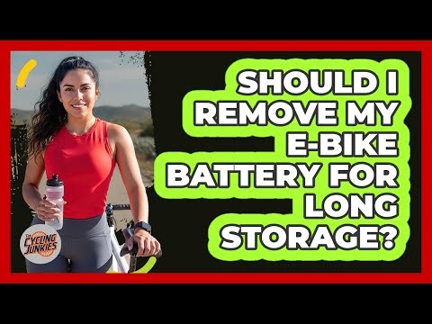 Should I Remove My E-Bike Battery For Long Storage?