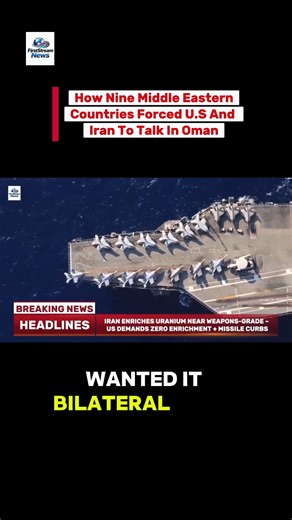 How Nine Middle Eastern Countries Forced U.S and Iran to Talk in Oman #shorts