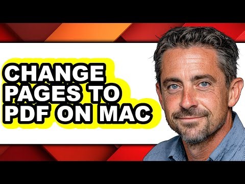 How to Change Pages to Pdf on Mac (easy Method)