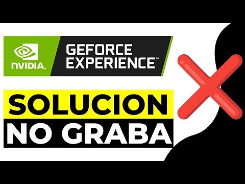 SOLUCION Nvidia Geforce Experience NO Graba 2024 | NO me Deja Grabar Geforce Experience