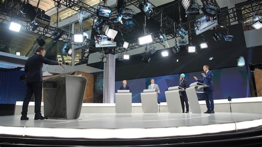 Federal leaders' French debate in 5 minutes