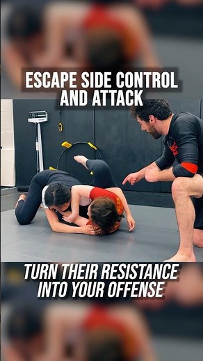 Escape side control and ATTACK