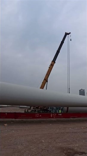 The scale of these wind turbine components is incredible.