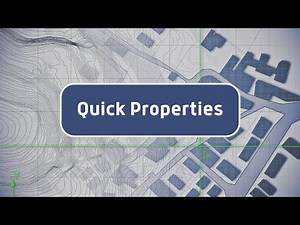 Civil 3D Tip - Quick Properties