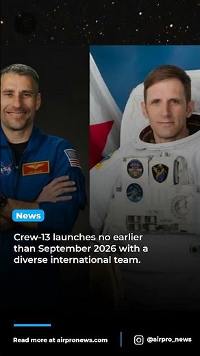 NASA’s SpaceX Crew-13 Mission: New Launch Date and Crew Revealed