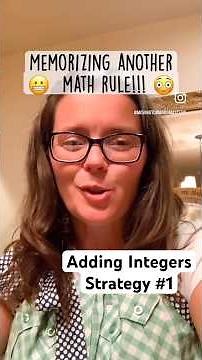 Using Counters to Teach Integer Rules