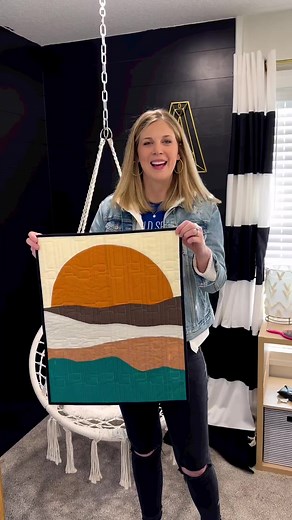Get ready to freestyle with Misty in Monday’s newest At Home with Misty tutorial! In the third tutorial of the Redecorate a Room series, Misty is making the Freestyle Sunset Wall Hanging. Add interest and a pop of color to your room with some new quilted wall art! Don’t miss the tutorial coming this Monday, April 10. | Quilting Deals - Missouri Star Quilt Co