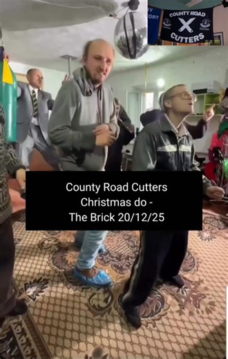 Leaked footage has emerged of the County Road Cutters Christmas do 2025, which was held upstairs in the Brick last week 💃🔪💃 | Merseyside red vs Merseyside blue banter page