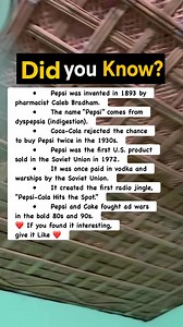 🥤 7 Surprising Facts About Pepsi #facts | Devlop Express