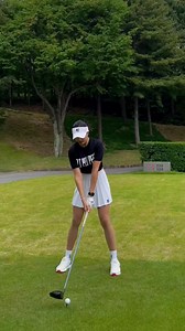 Asian female golf swing #golfswing #short | Golf Model