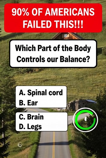 Human Body Balance Quiz — Can You Get It Right?” --- #humanbodyquiz #bodyfacts #quiztime #didyouknow #fypシ #viralquiz #tiktokquiz #knowledgecheck #learnsomethingnew #mindquiz #funfactsdaily #trendingquiz #earfacts #brainfacts | Thinkfast