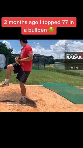 2 month velo gains #baseball #90mphformula #pitching #fyp