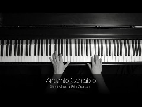 Brian Crain - Andante Cantabile (Overhead Camera)