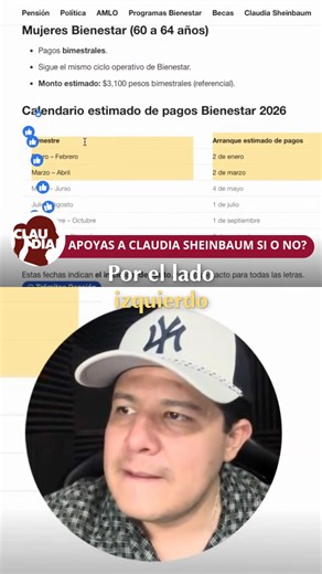 ¡Atención pensionados! Checa el calendario de pagos Bienestar 2026. ¡Las fechas que debes tener en cuenta! mas informacion: https://conectandobienestar.com.mx/pension/calendario-anual-estimado-de-pagos-de-la-pension-bienestar-2026-que-fechas-considerar/ #Bienestar2026 #Pensiones #PagosBienestar #AdultosMayores | Radar Bienestar