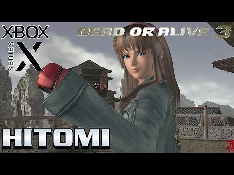 Dead Or Alive 3 (Xbox Series X) Hitomi Gameplay [Very Hard] - Story & Ending [4K 60FPS]