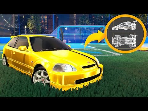 HONDA CIVIC TYPE R REVIEW 😱 The NEW FENNEC? Car review in Rocket League