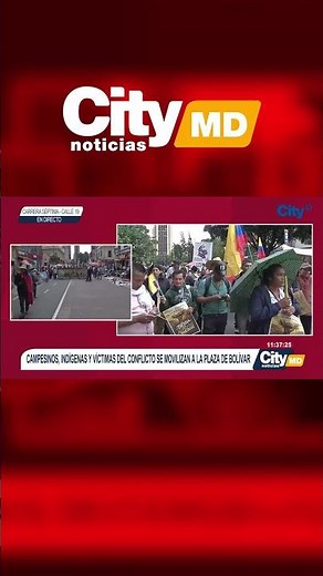 The march that brought agrarian reform back into the debate | CityTv | ArribaBogotá