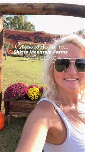 If you’re looking for a FAMILY FUN DAY with zip lines, corn mazes, mini golf, pipe slides, hay rides, inflatables, and so much more, then you have to make the beautiful drive through North Georgia and visit @skittsmountain 🍁🐄🌽 | Samantha Sherer